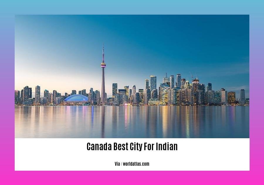 canada best city for indian