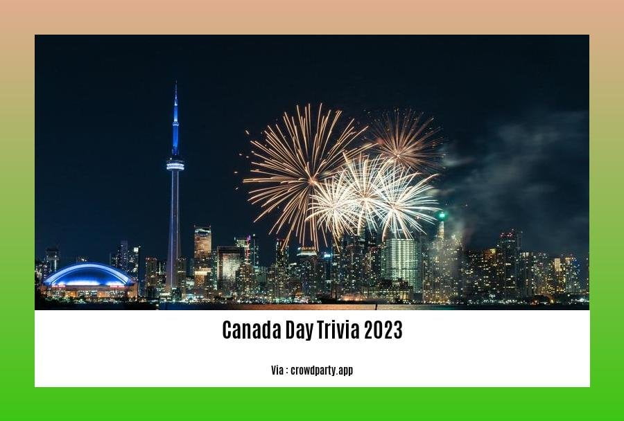 canada day trivia 2023