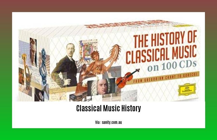 classical music history