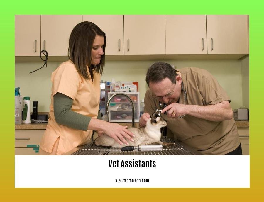 do vet assistants get benefits