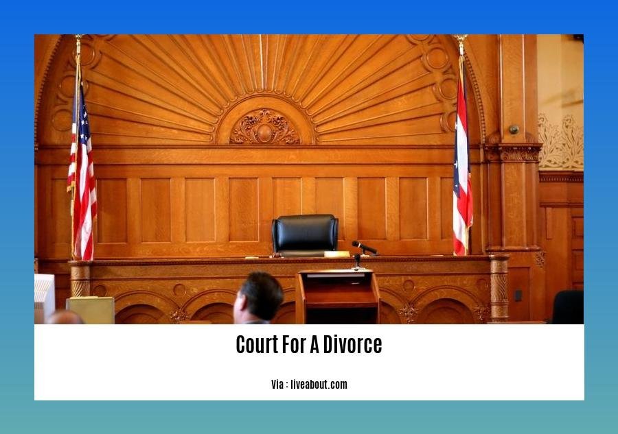 do you have to go to court for a divorce