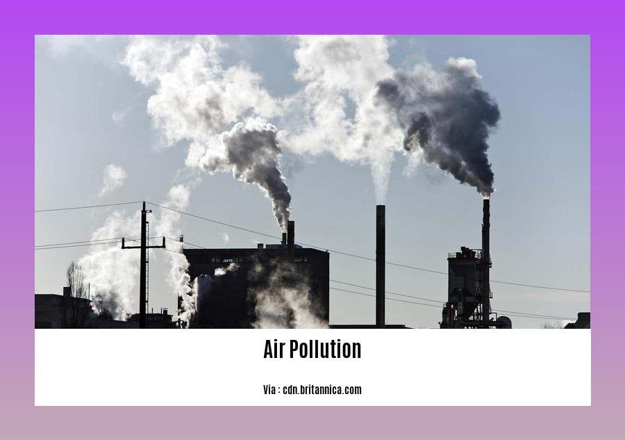 does air pollution affect animals