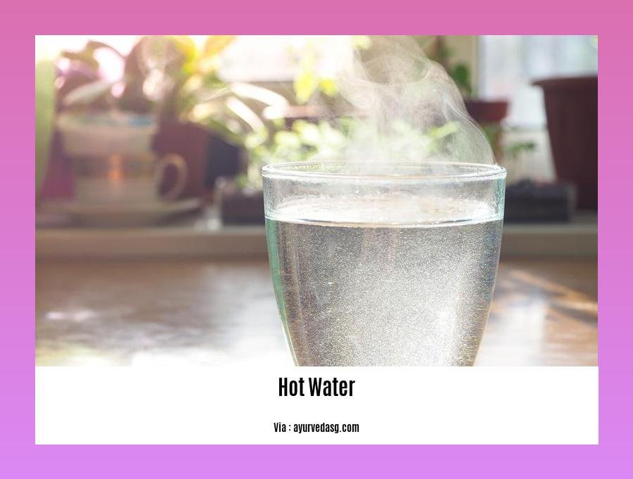 does power affect hot water