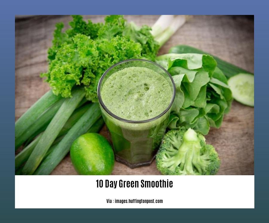 does the 10 day green smoothie cleanse really work