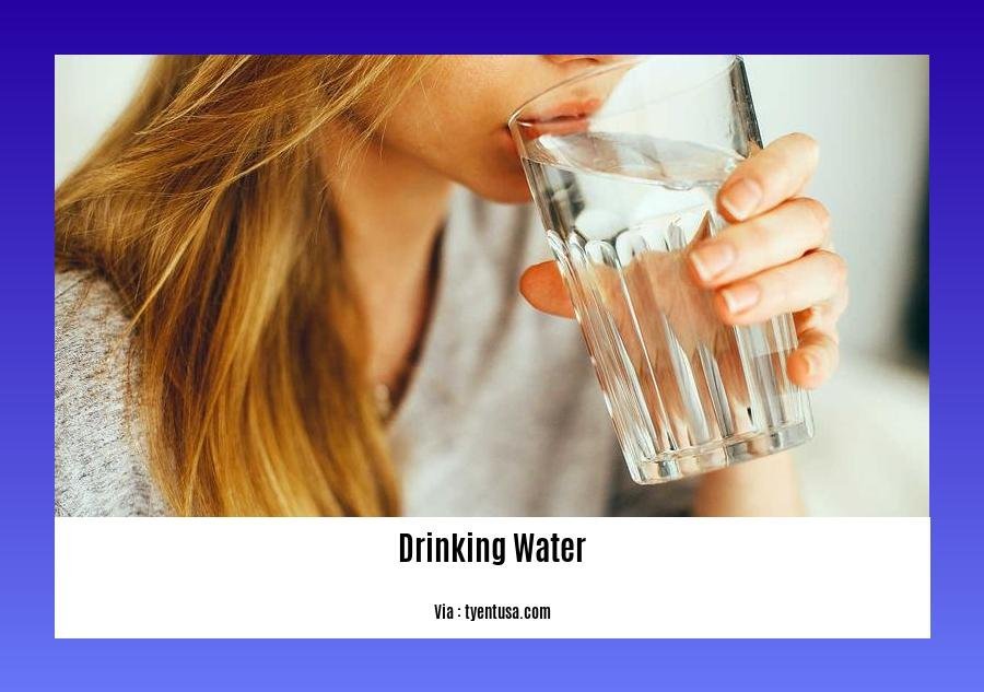 drinking water good for hair growth