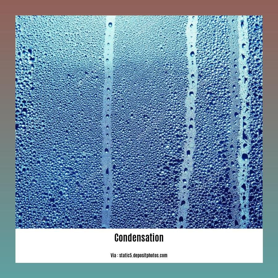 facts about condensation