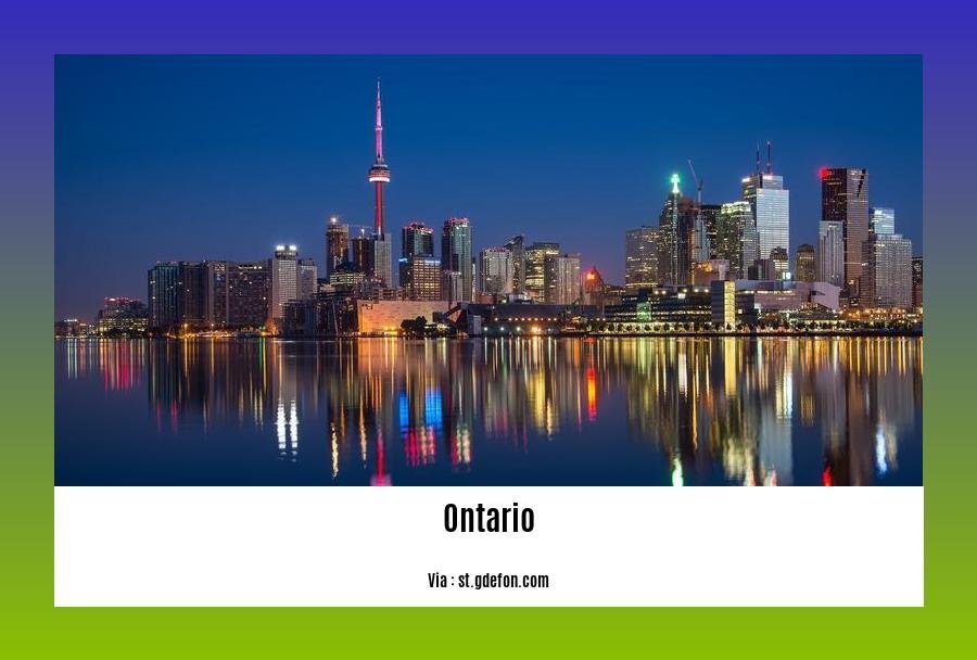 facts about ontario 2