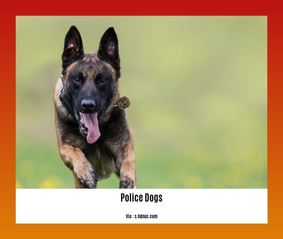 facts about police dogs