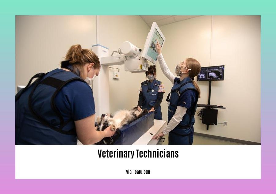 facts about veterinary technicians