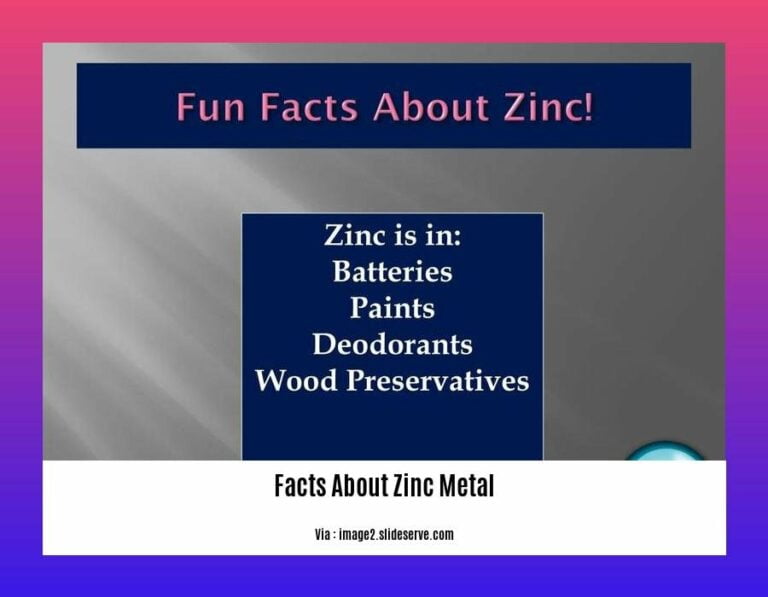 10 Fascinating Facts About Zinc Metal Properties, Applications, and More