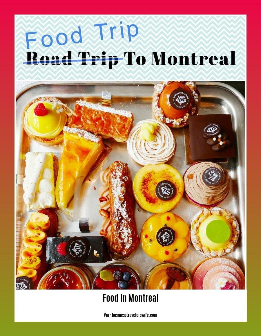 famous food in montreal