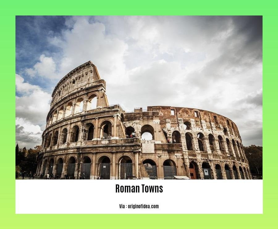 famous roman towns