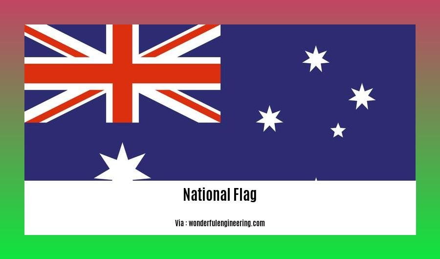 few lines on national flag for class 1