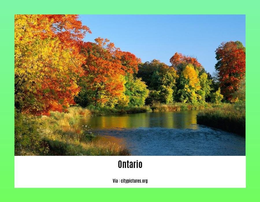 five interesting facts about ontario
