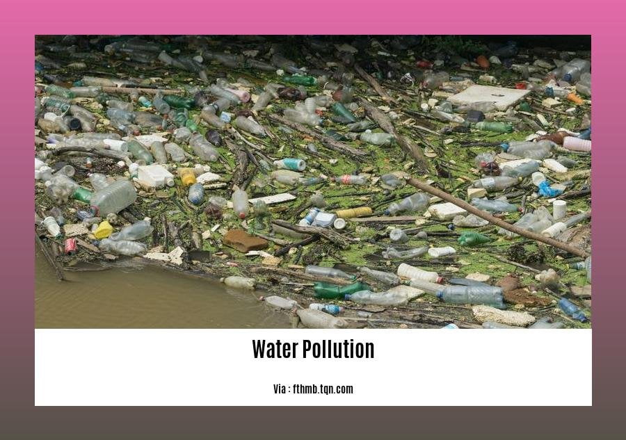 five lines about water pollution