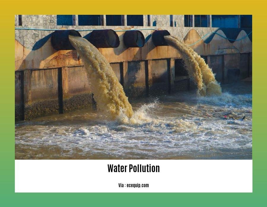 five lines about water pollution 2