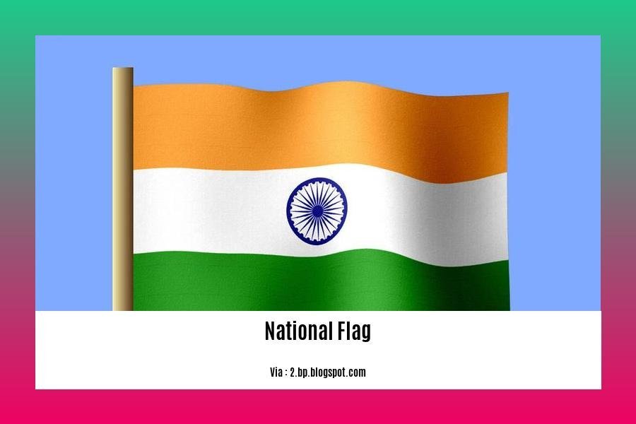 five sentences about national flag 2