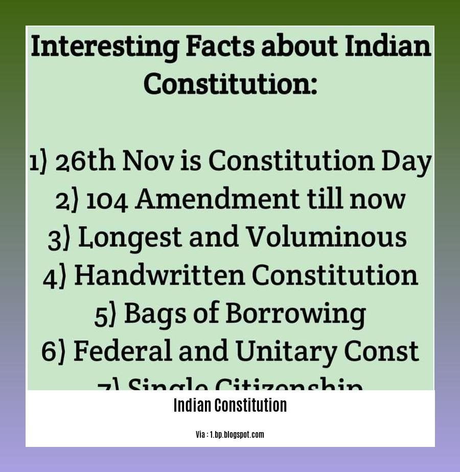 funny facts about indian constitution