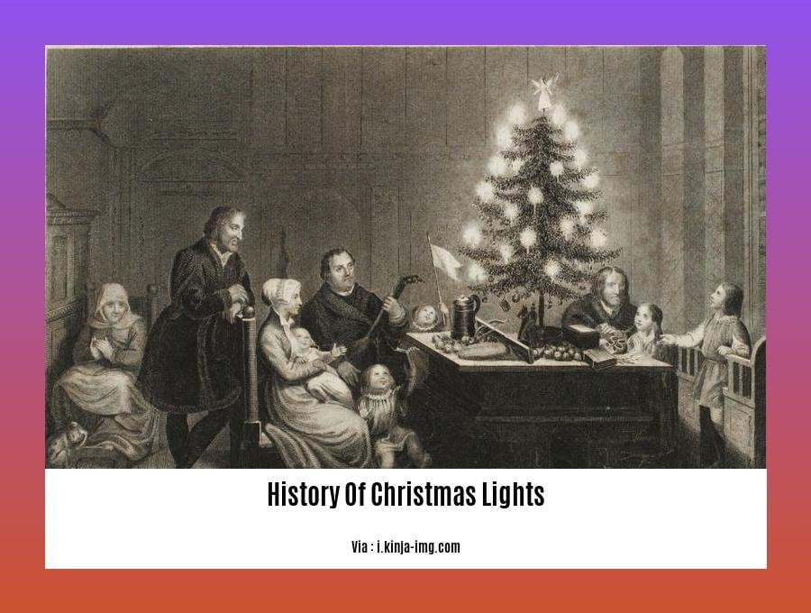 Illuminating the Past A Journey Through the History of Christmas Lights