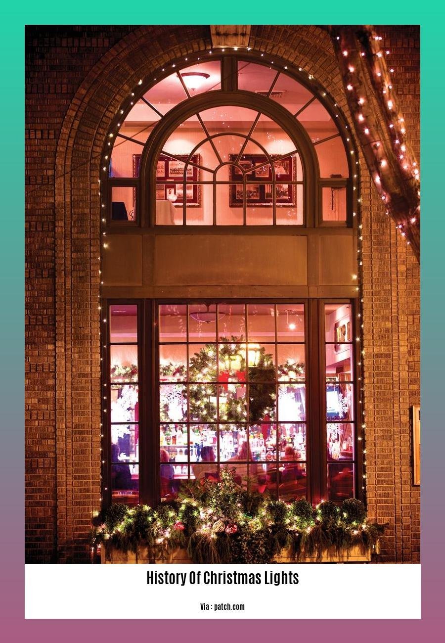 Illuminating The Past A Journey Through The History Of Christmas Lights