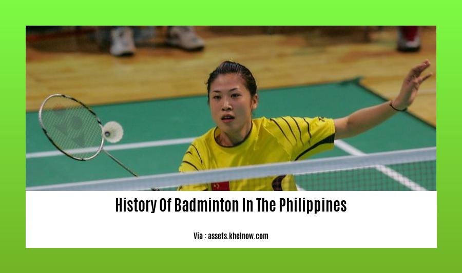 history of badminton in the philippines