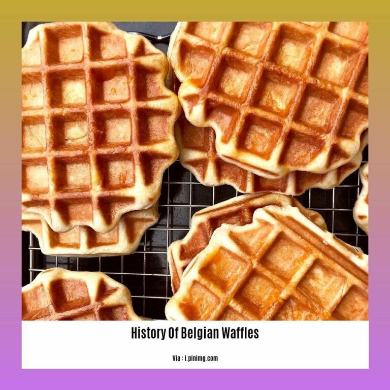 The History of Belgian Waffles A Culinary Journey Through Time