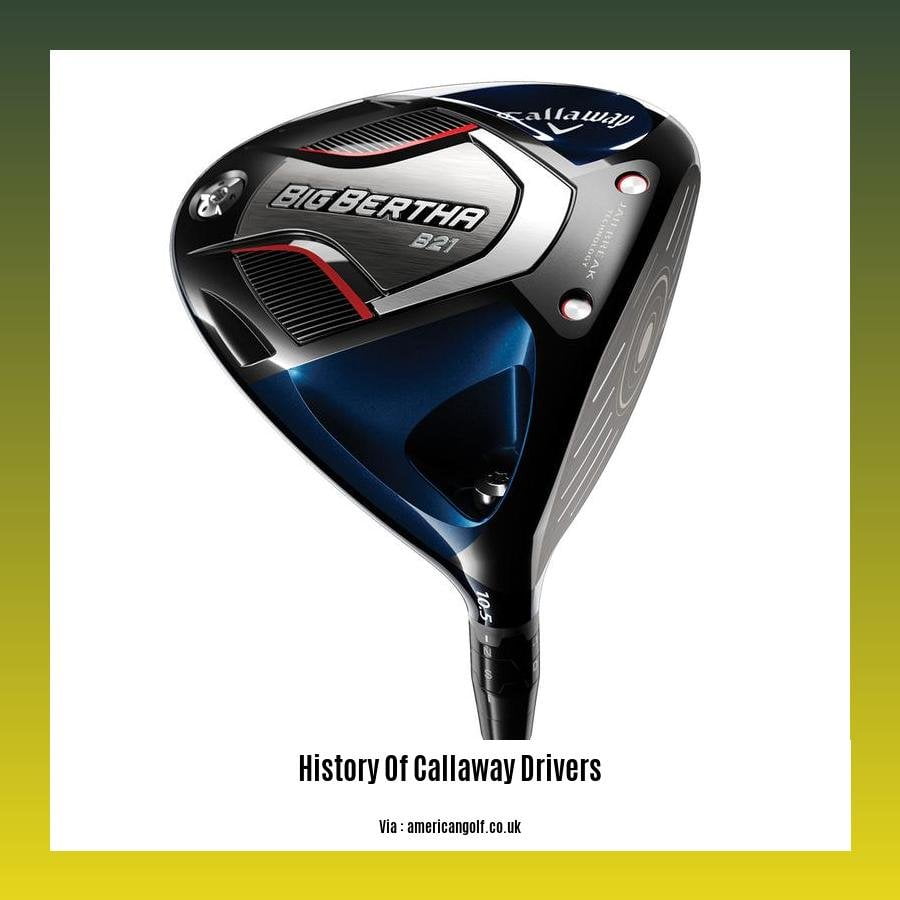 history of callaway drivers