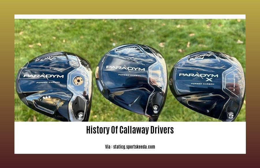history of callaway drivers