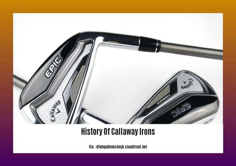Unveiling the Legacy A Journey Through the History of Callaway Irons