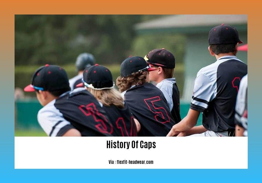 history of caps