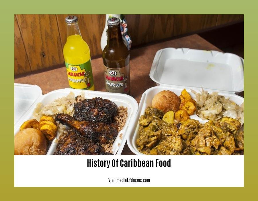 history of caribbean food