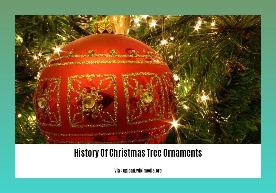Unveiling the Past: A Journey Through the History of Christmas Tree Ornaments