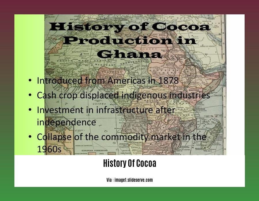 A Journey Through Time The Enigmatic History of Cocoa