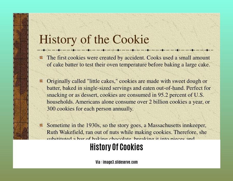 history of cookies 2