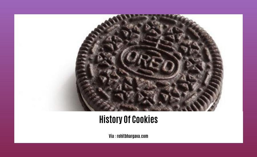history of cookies