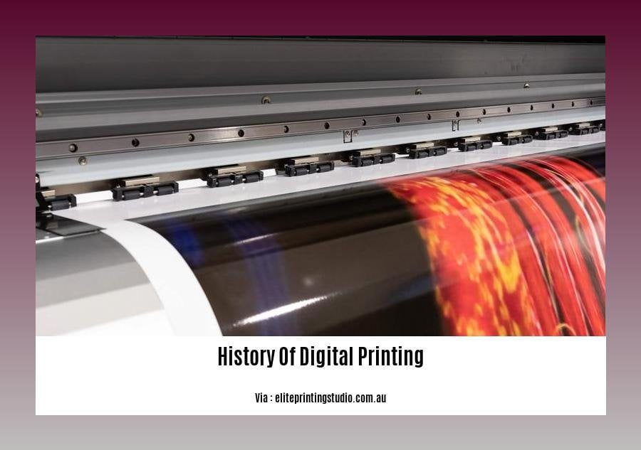 history of digital printing