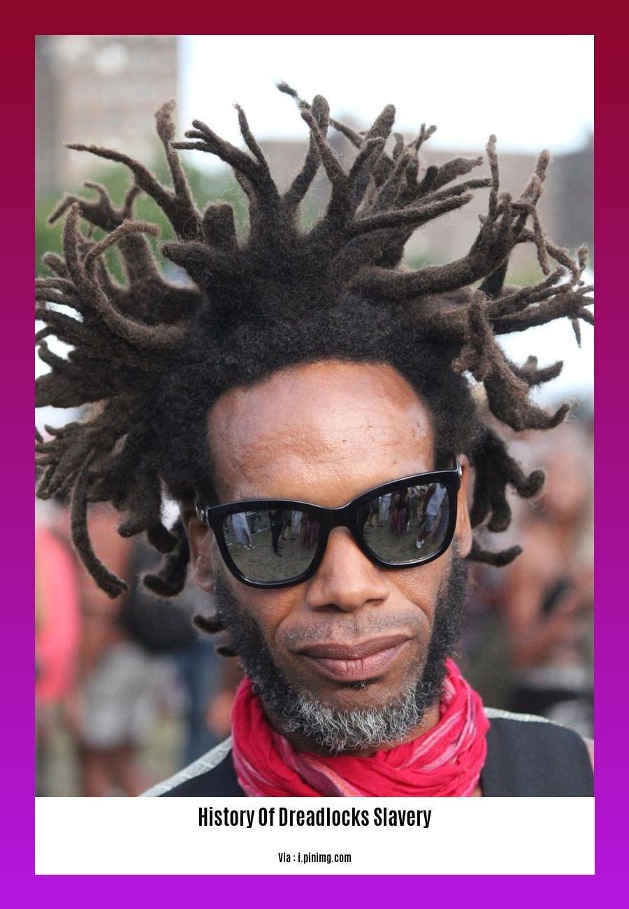 history of dreadlocks slavery