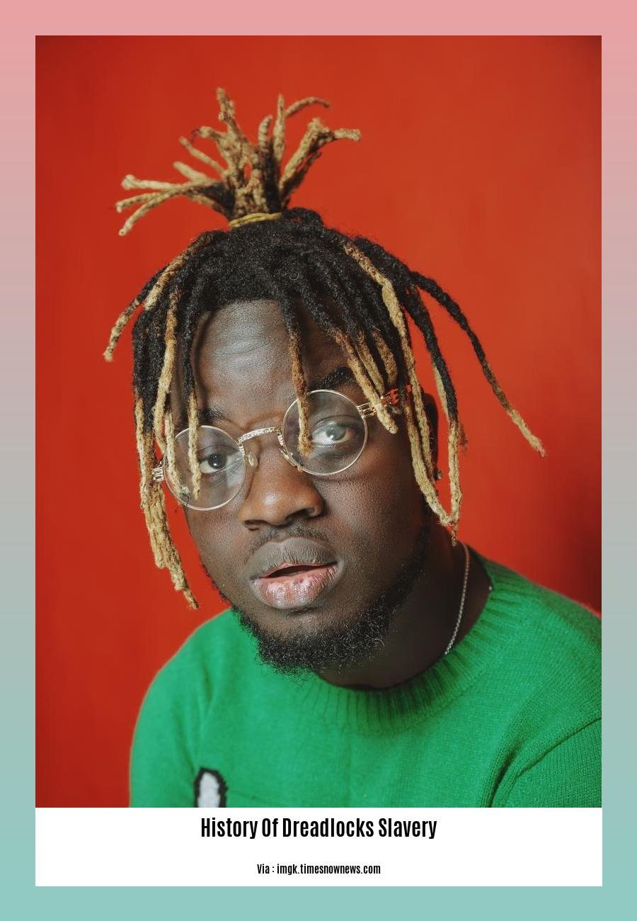 history of dreadlocks slavery