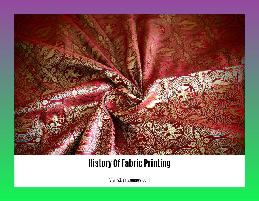 history of fabric printing