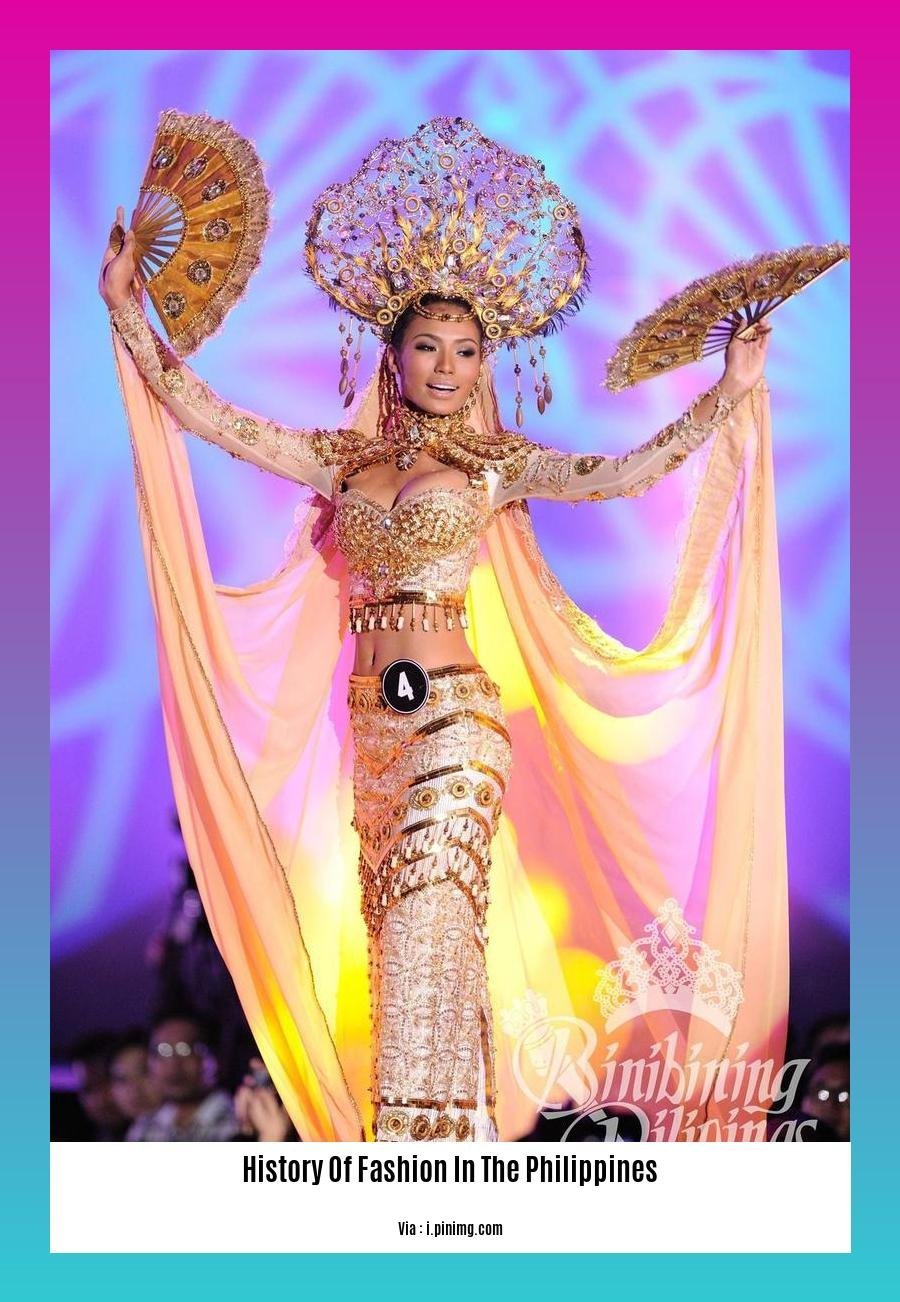 history of fashion in the philippines