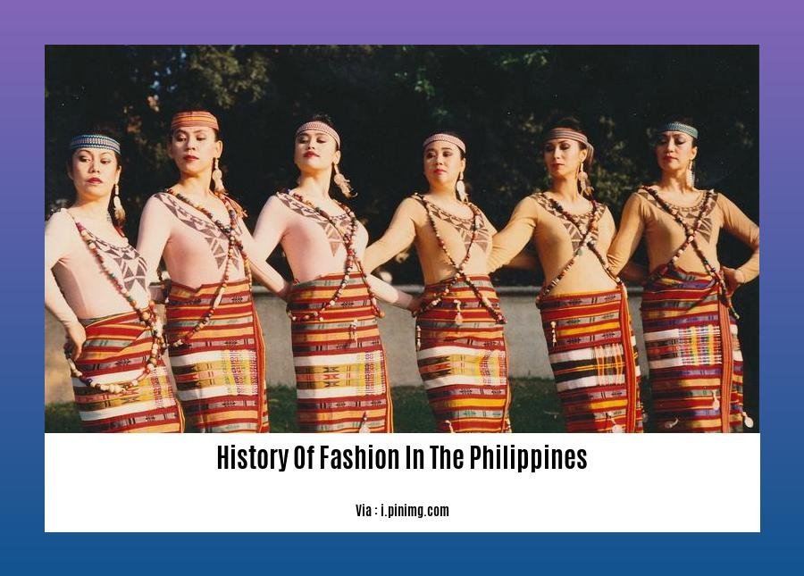 history of fashion in the philippines