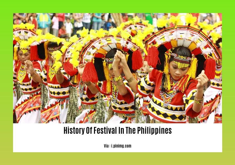 history of festival in the philippines