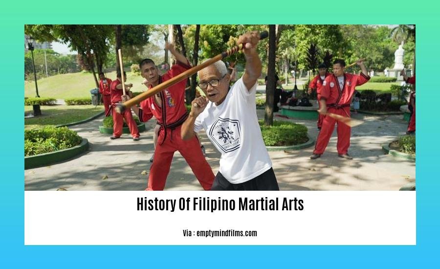 history of filipino martial arts