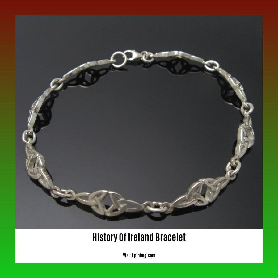history of ireland bracelet