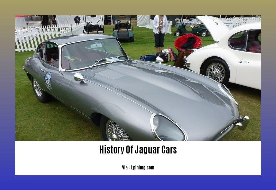 history of jaguar cars
