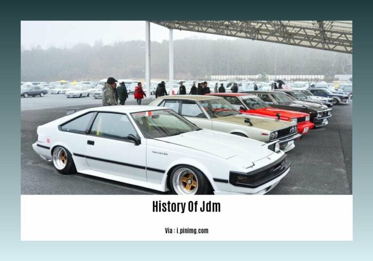 Journey Through the History of JDM Unveiling the Essence of Japanese