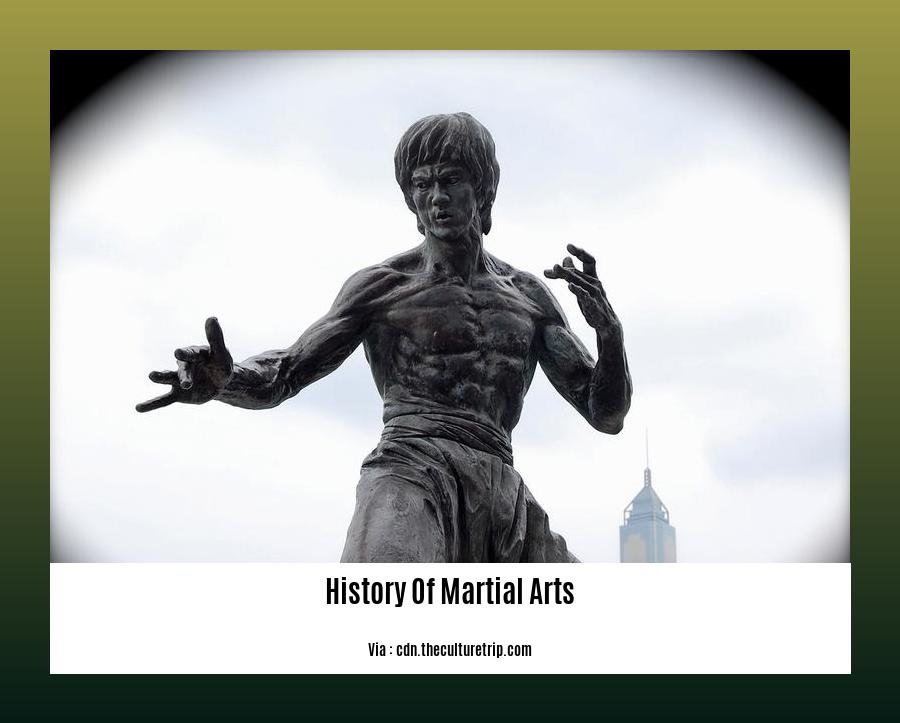 history of martial arts