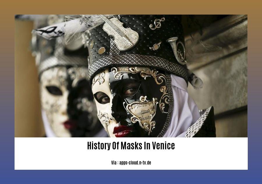 history of masks in venice 2
