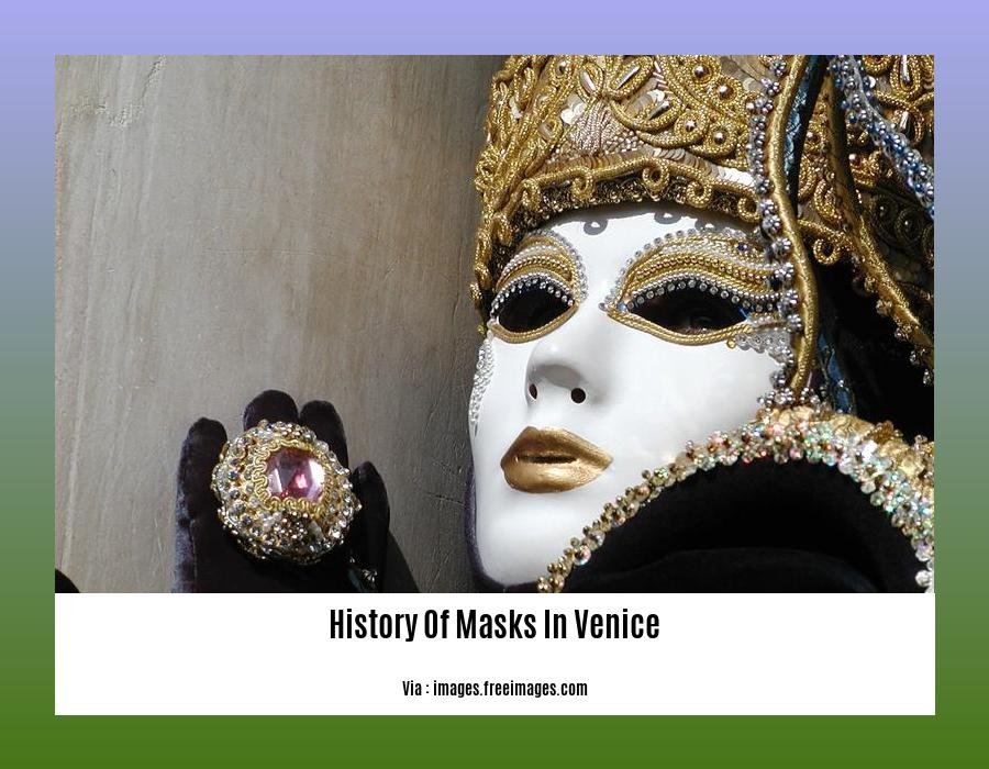 history of masks in venice