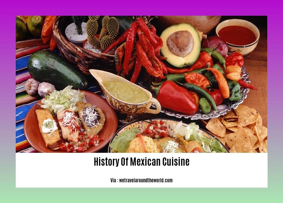 history of mexican cuisine 2